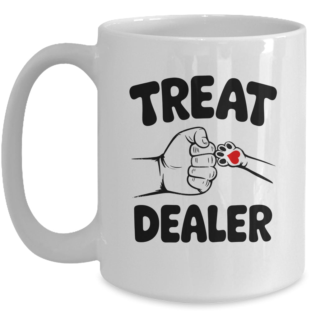 Funny Dog Treat Dealer Cat Dog Lover Men Women Pet Owner Mug | siriusteestore