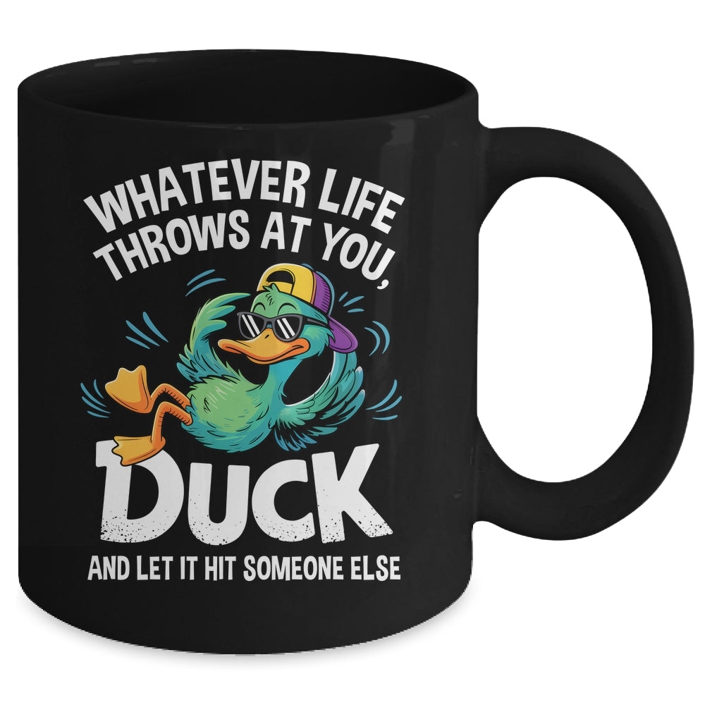 Funny Duck Graphic Men Women Teens Funny Quote Mug | siriusteestore