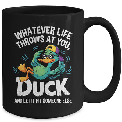 Funny Duck Graphic Men Women Teens Funny Quote Mug | siriusteestore