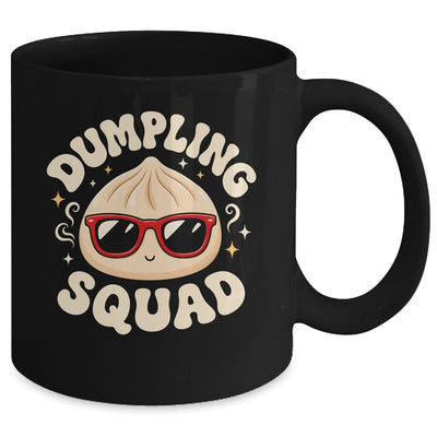 Funny Dumpling Squad Cool Sunglasses Food Lover Boy Kids Mug | siriusteestore