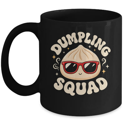 Funny Dumpling Squad Cool Sunglasses Food Lover Boy Kids Mug | siriusteestore