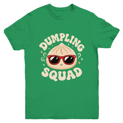 Funny Dumpling Squad Cool Sunglasses Food Lover Boy Kids Youth Shirt | siriusteestore