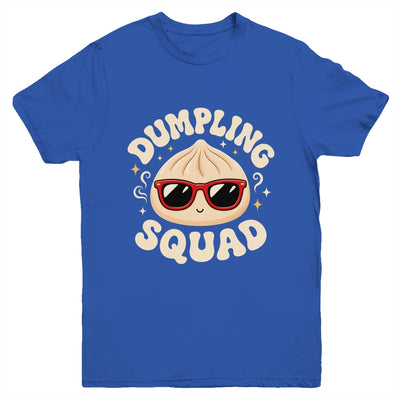 Funny Dumpling Squad Cool Sunglasses Food Lover Boy Kids Youth Shirt | siriusteestore
