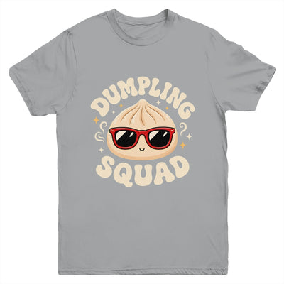 Funny Dumpling Squad Cool Sunglasses Food Lover Boy Kids Youth Shirt | siriusteestore