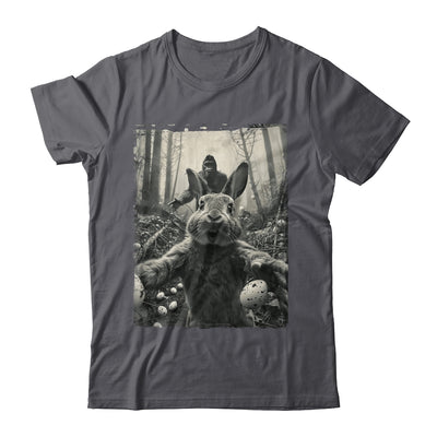 Funny Easter Bunny Selfie Bigfoot And UFO Funny Men Women Shirt & Hoodie | siriusteestore