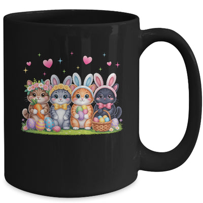 Funny Easter Cats Ears Bunny Eggs Spring For Women Men Kids Mug | siriusteestore
