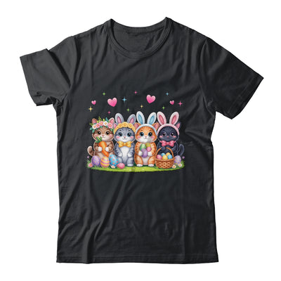 Funny Easter Cats Ears Bunny Eggs Spring For Women Men Kids Shirt & Hoodie | siriusteestore