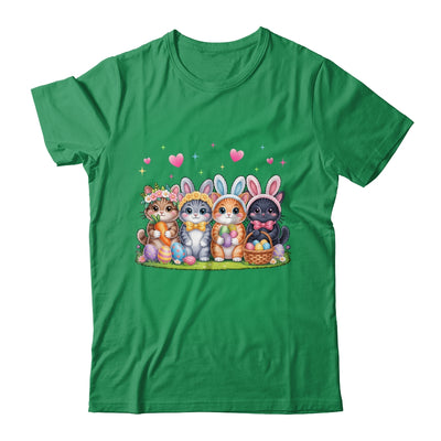 Funny Easter Cats Ears Bunny Eggs Spring For Women Men Kids Shirt & Hoodie | siriusteestore