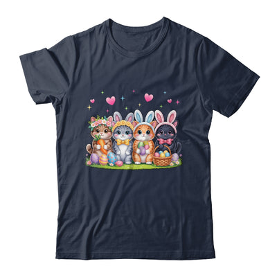 Funny Easter Cats Ears Bunny Eggs Spring For Women Men Kids Shirt & Hoodie | siriusteestore