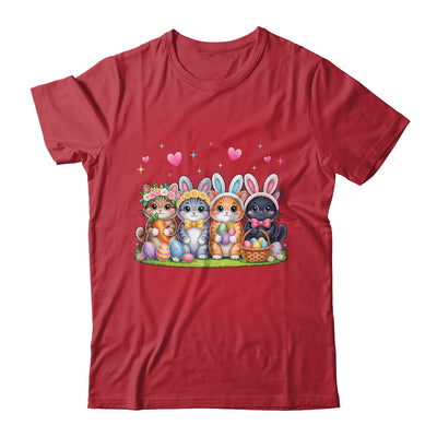 Funny Easter Cats Ears Bunny Eggs Spring For Women Men Kids Shirt & Hoodie | siriusteestore