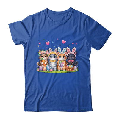 Funny Easter Cats Ears Bunny Eggs Spring For Women Men Kids Shirt & Hoodie | siriusteestore