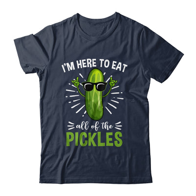 Funny Eat All The Pickles Art For Men Women Pickled Cucumber Shirt & Tank Top | siriusteestore