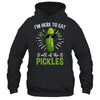 Funny Eat All The Pickles Art For Men Women Pickled Cucumber Shirt & Tank Top | siriusteestore