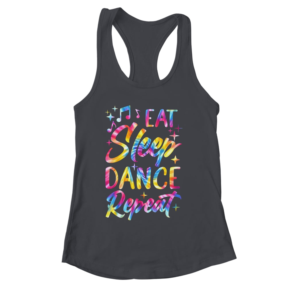 Funny Eat Sleep Dance Repeat Design Men Women Kids Dancers Shirt & Tank Top | siriusteestore