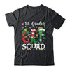Funny Elf Squad 1st Grade Teacher Student Christmas Xmas Shirt & Sweatshirt | siriusteestore