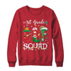 Funny Elf Squad 1st Grade Teacher Student Christmas Xmas Shirt & Sweatshirt | siriusteestore