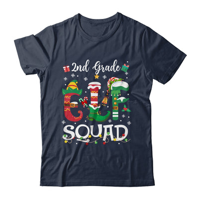 Funny Elf Squad 2nd Grade Teacher Student Christmas Xmas Shirt & Sweatshirt | siriusteestore