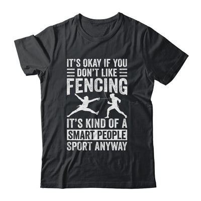 Funny Fencing Art For Men Women Smart People Sport Fencer Shirt & Hoodie | siriusteestore