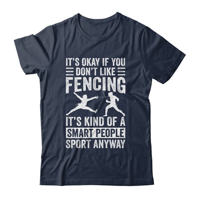Funny Fencing Art For Men Women Smart People Sport Fencer Shirt & Hoodie | siriusteestore