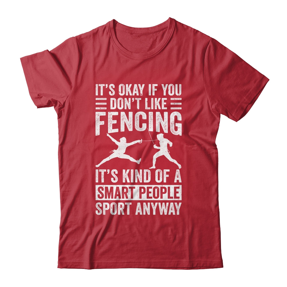 Funny Fencing Art For Men Women Smart People Sport Fencer Shirt & Hoodie | siriusteestore