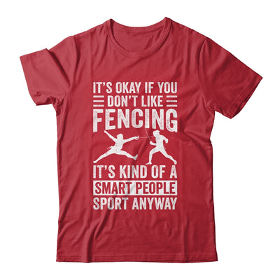 Funny Fencing Art For Men Women Smart People Sport Fencer Shirt & Hoodie | siriusteestore