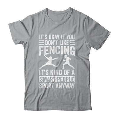 Funny Fencing Art For Men Women Smart People Sport Fencer Shirt & Hoodie | siriusteestore