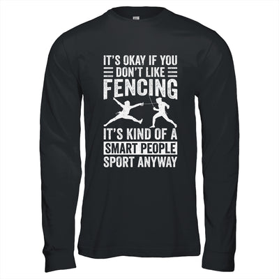 Funny Fencing Art For Men Women Smart People Sport Fencer Shirt & Hoodie | siriusteestore