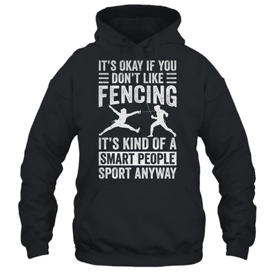 Funny Fencing Art For Men Women Smart People Sport Fencer Shirt & Hoodie | siriusteestore