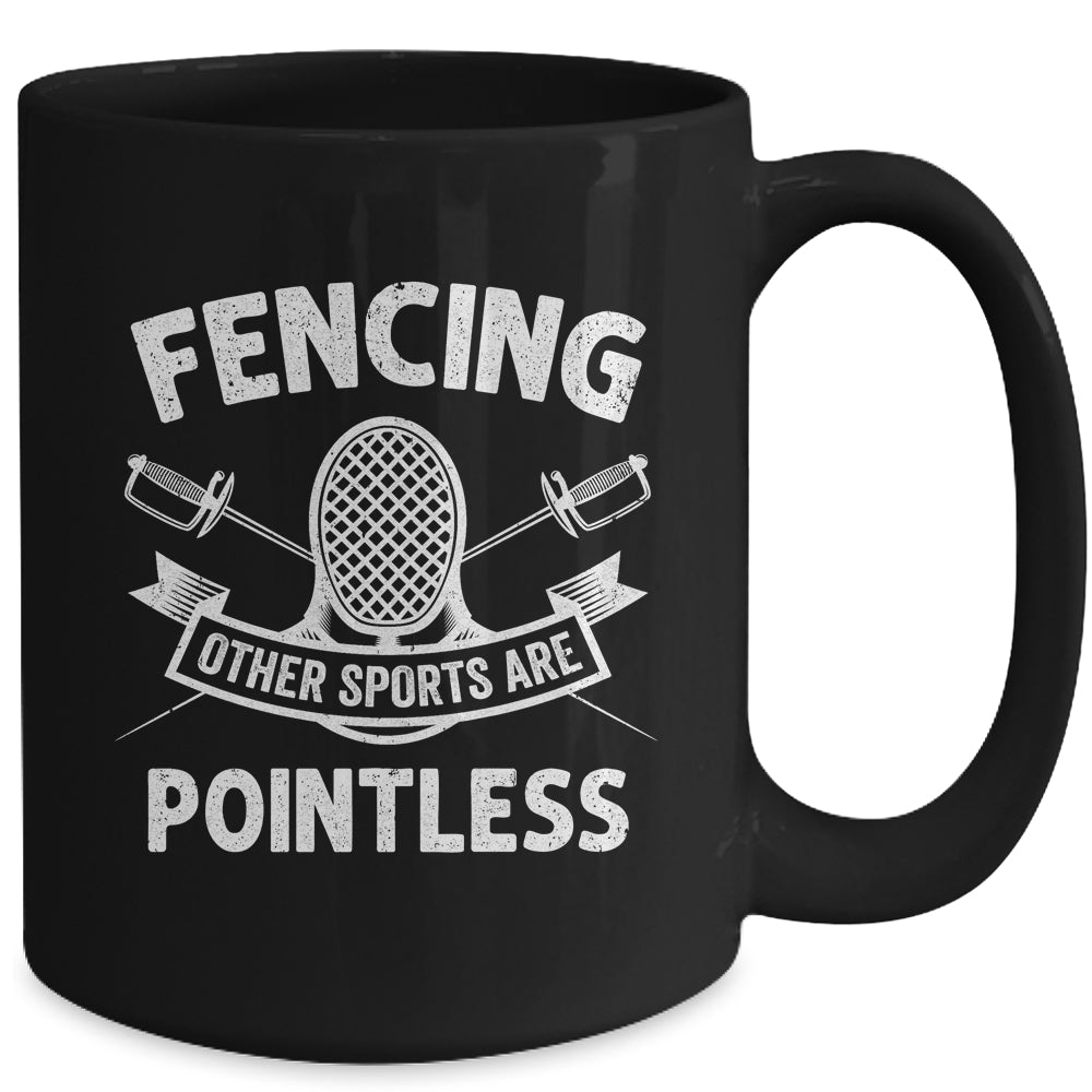 Funny Fencing Other Sports Design For Men Women Kids Fencer Mug | siriusteestore