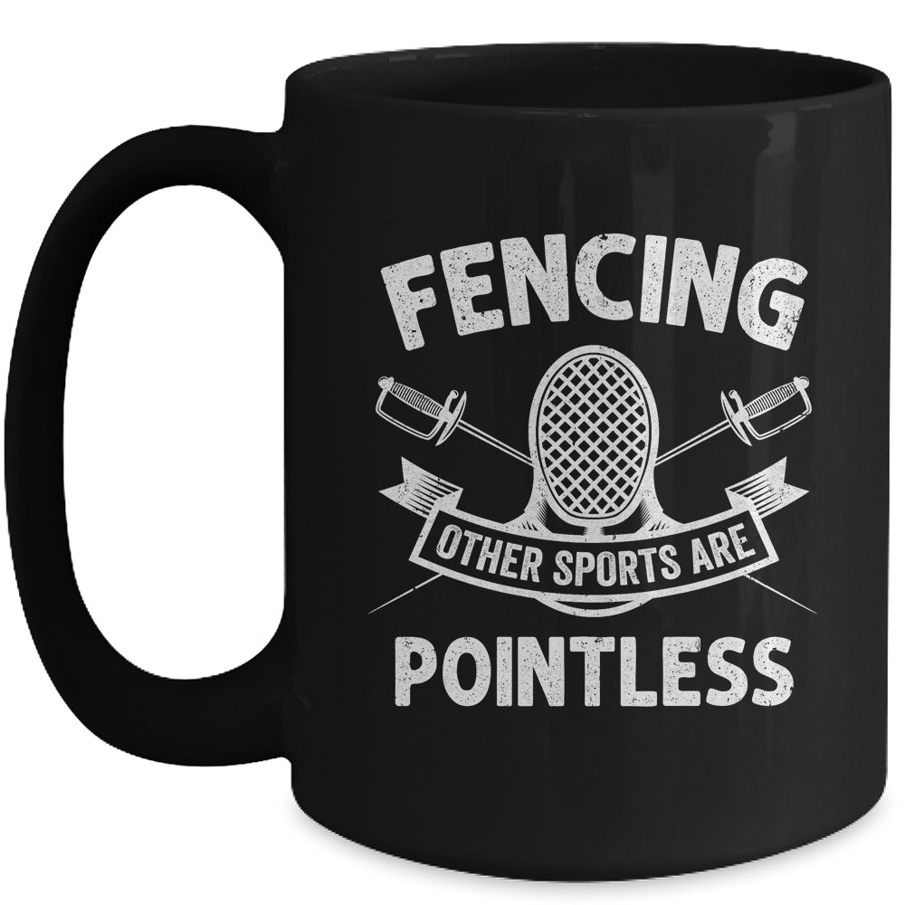 Funny Fencing Other Sports Design For Men Women Kids Fencer Mug | siriusteestore
