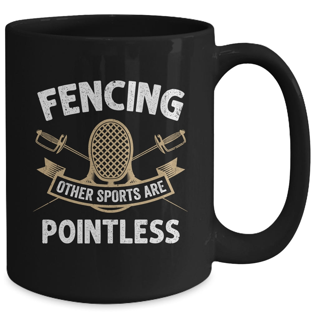 Funny Fencing Sport Design For Men Women Like chess Fencer Mug | siriusteestore