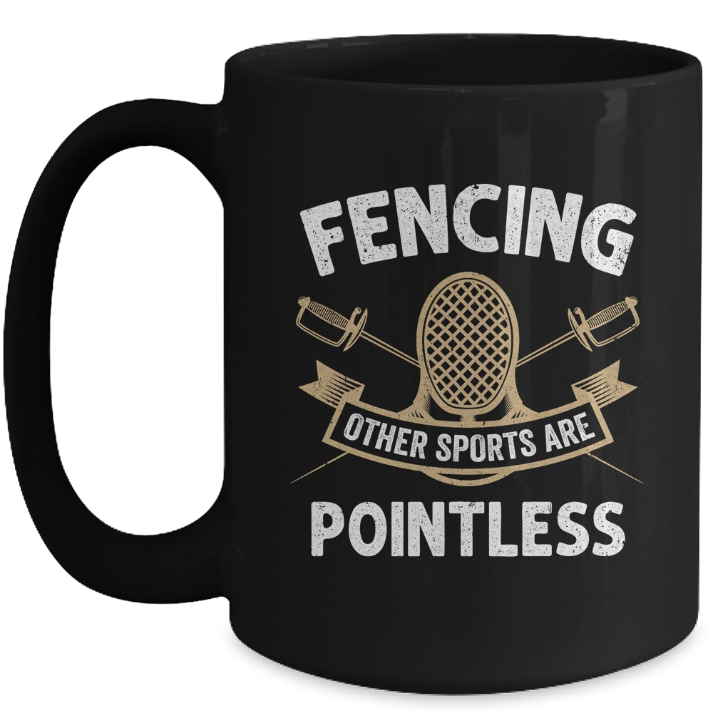 Funny Fencing Sport Design For Men Women Like chess Fencer Mug | siriusteestore