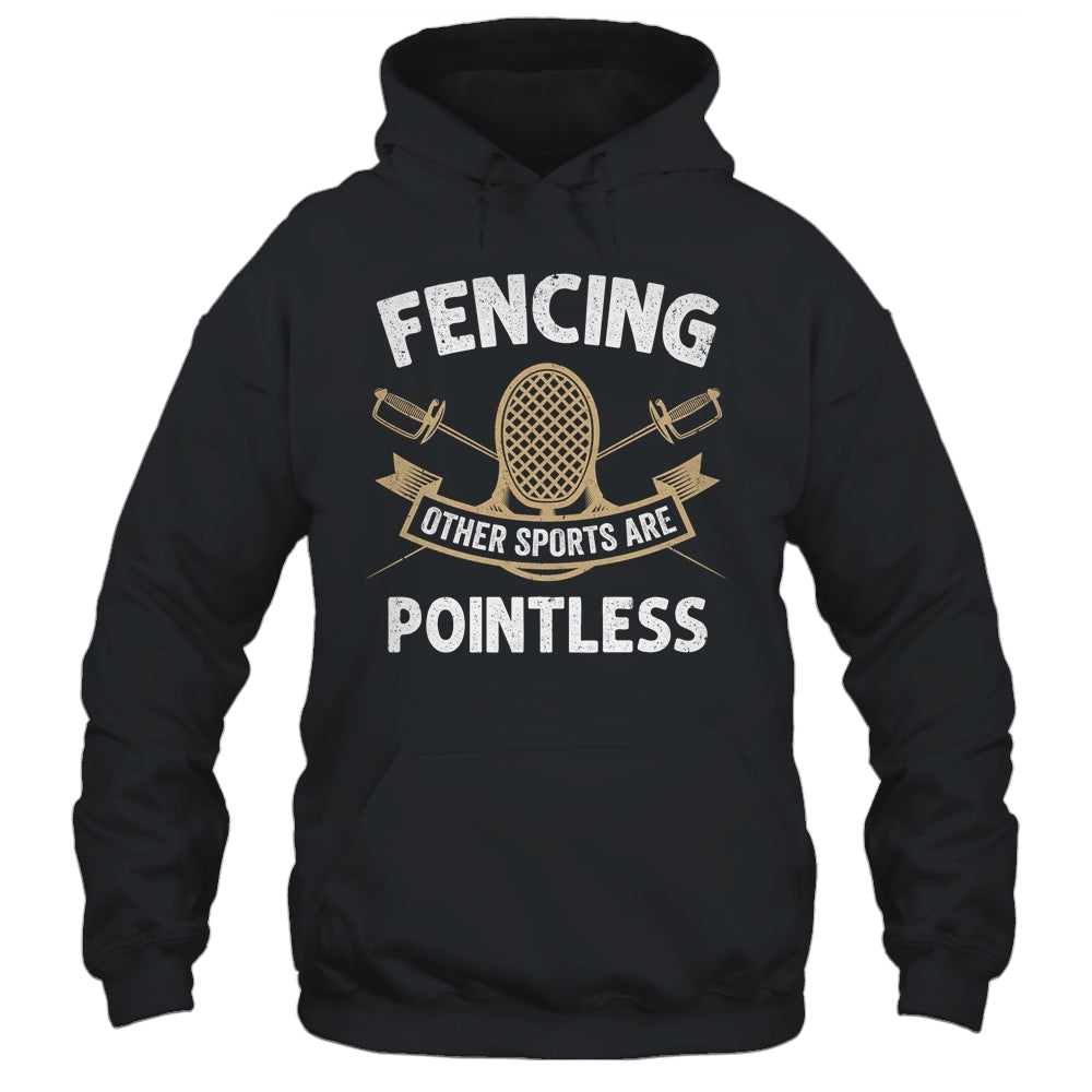 Funny Fencing Sport Design For Men Women Like chess Fencer Shirt & Hoodie | siriusteestore