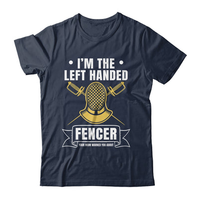 Funny Fencing Sports Design For Men Left Handed Fencer Shirt & Hoodie | siriusteestore