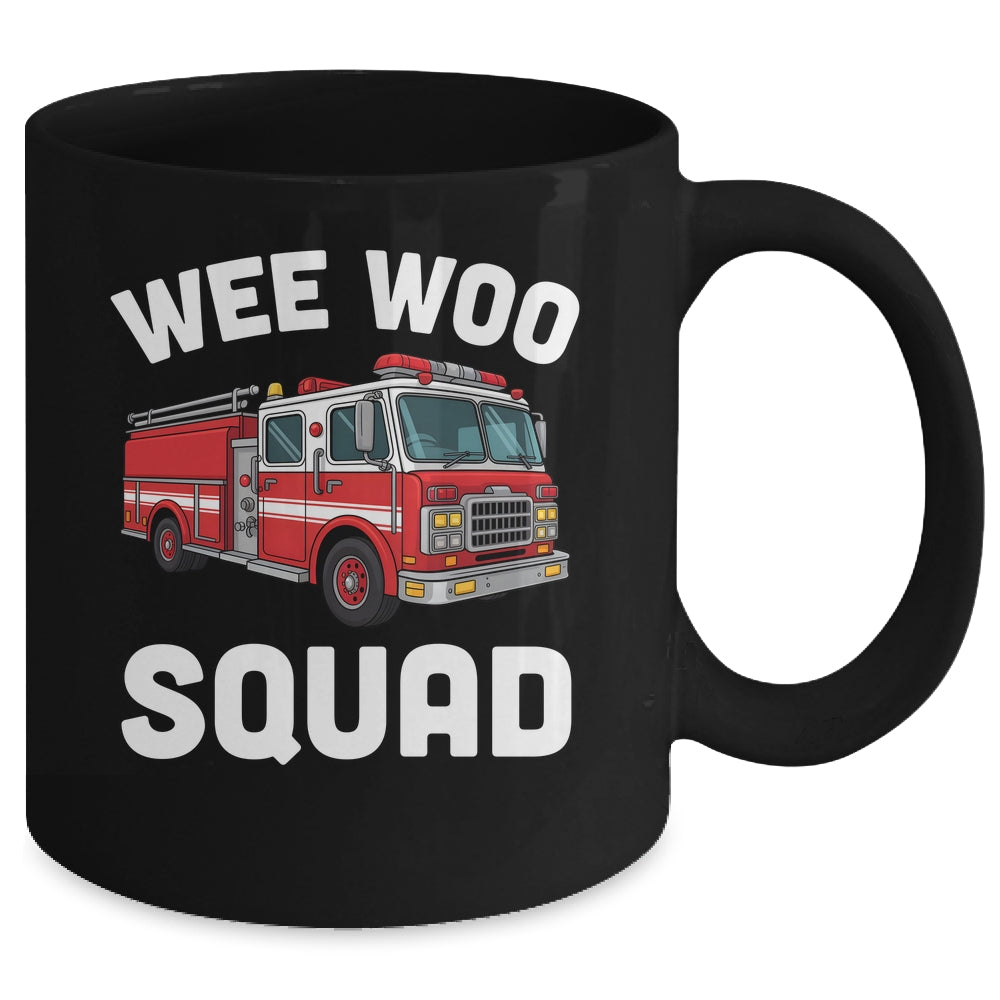 Funny Firefighter Art For Men Women Kids Fire Truck Fireman Mug | siriusteestore