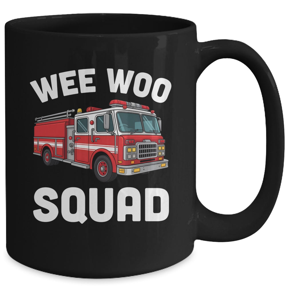 Funny Firefighter Art For Men Women Kids Fire Truck Fireman Mug | siriusteestore
