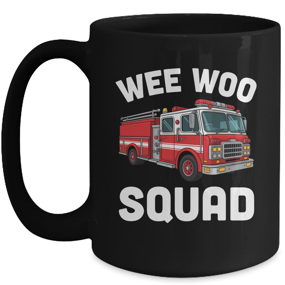 Funny Firefighter Art For Men Women Kids Fire Truck Fireman Mug | siriusteestore