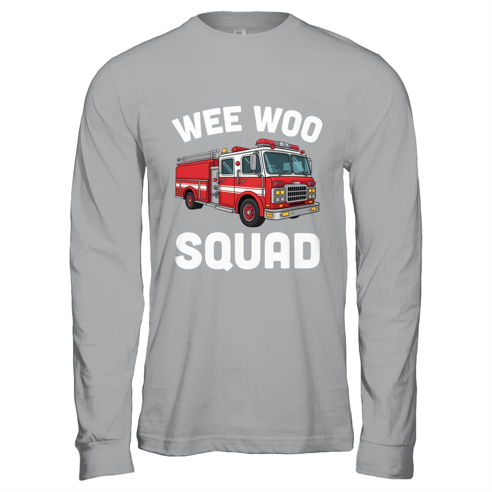 Funny Firefighter Art For Men Women Kids Fire Truck Fireman Shirt & Hoodie | siriusteestore