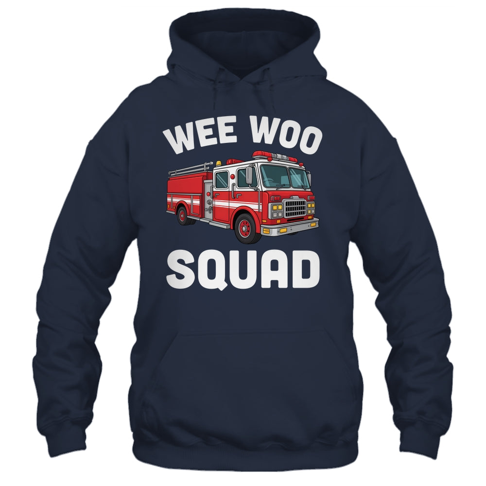 Funny Firefighter Art For Men Women Kids Fire Truck Fireman Shirt & Hoodie | siriusteestore