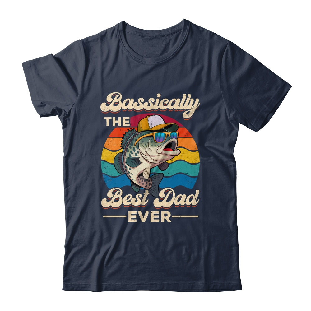 Funny Fisherman Best Dad Ever Bass Fishing Men Fathers Day Shirt & Tank Top | siriusteestore