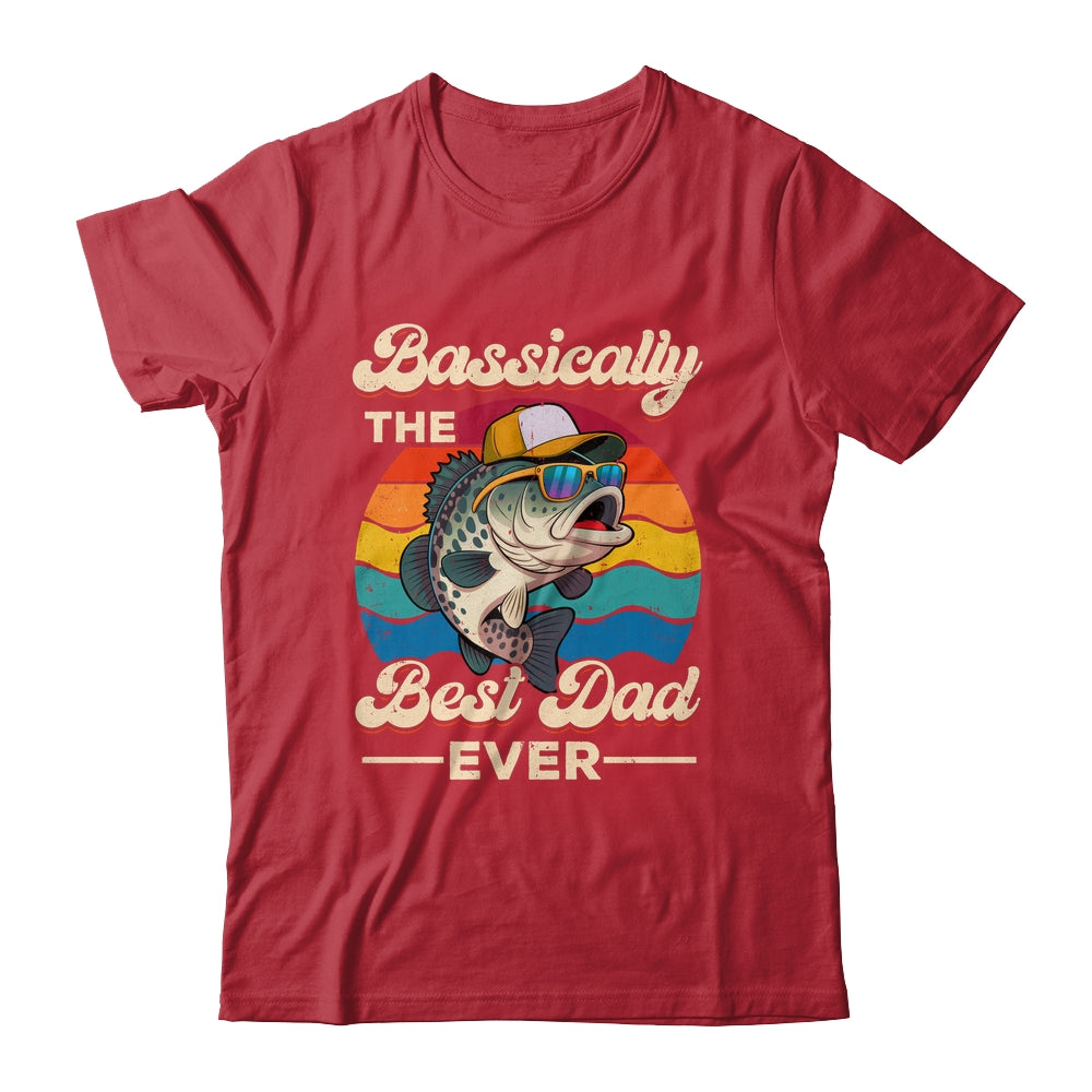 Funny Fisherman Best Dad Ever Bass Fishing Men Fathers Day Shirt & Tank Top | siriusteestore