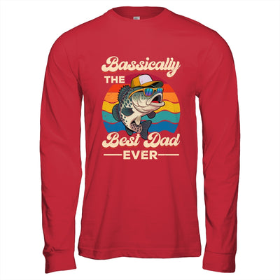 Funny Fisherman Best Dad Ever Bass Fishing Men Fathers Day Shirt & Tank Top | siriusteestore