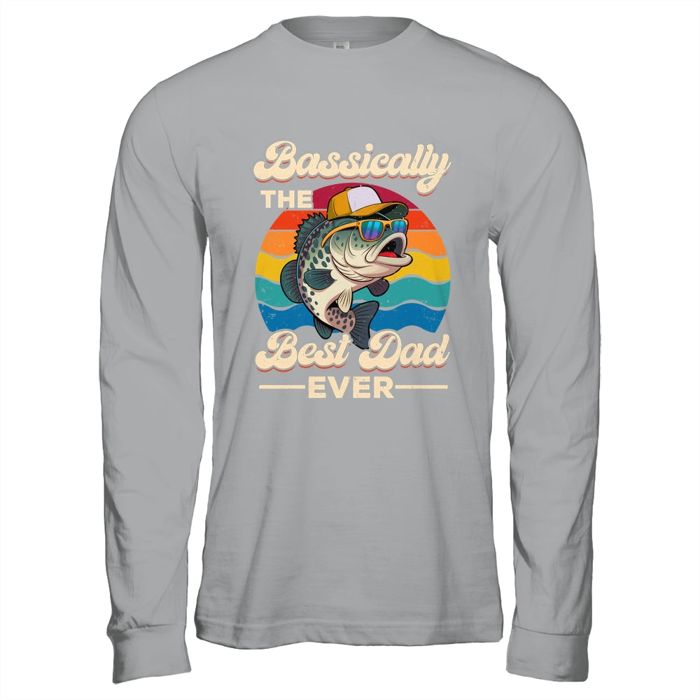 Funny Fisherman Best Dad Ever Bass Fishing Men Fathers Day Shirt & Tank Top | siriusteestore