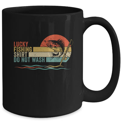 Funny Fisherman's Lucky Fishing Do Not Wash Men Women Mug | siriusteestore
