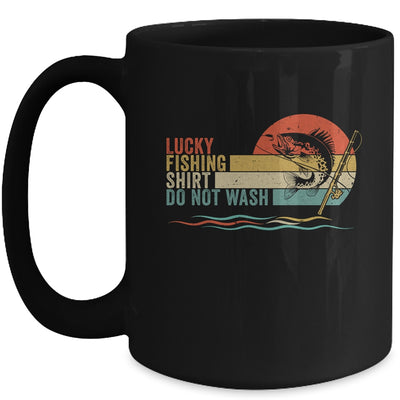 Funny Fisherman's Lucky Fishing Do Not Wash Men Women Mug | siriusteestore