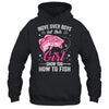 Funny Fishing Design For Girls Women Fisherman Fishing Love Shirt & Tank Top | siriusteestore