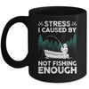 Funny Fishing Design For Men Women Bass Fly Fishing Lovers Mug | siriusteestore