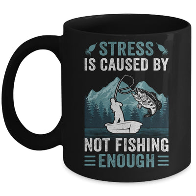 Funny Fishing For Men Women Bass Fly Fishing Fisherman Mug | siriusteestore