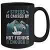 Funny Fishing For Men Women Bass Fly Fishing Fisherman Mug | siriusteestore