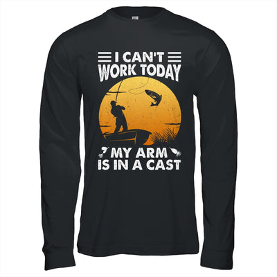 Funny Fishing For Men Women Fisherman Arm Cast Fish Shirt & Hoodie | siriusteestore